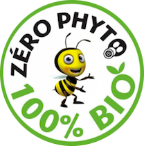 Logo Zero-phyto 100% Bio